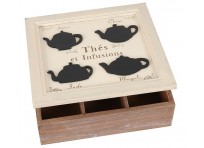 Wooden tea box "Oriental tea"