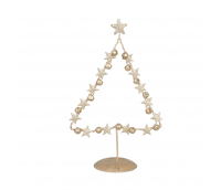 Decorative Christmas tree, gold 
