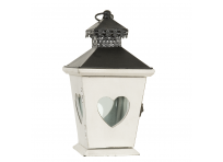 Lantern from wood "Heart"