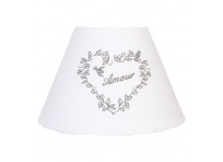 Lamp shade "Amour"