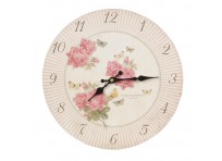 Clock "Gentle Roses"