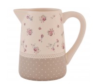 Milk or cream jug, range "Dots & Flowers" 